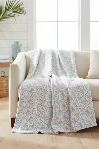 Coastal Slate Blanket – Luxe Throw