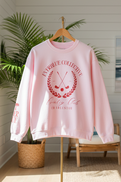 EverBlue Country Club Crewneck – Charleston Edition