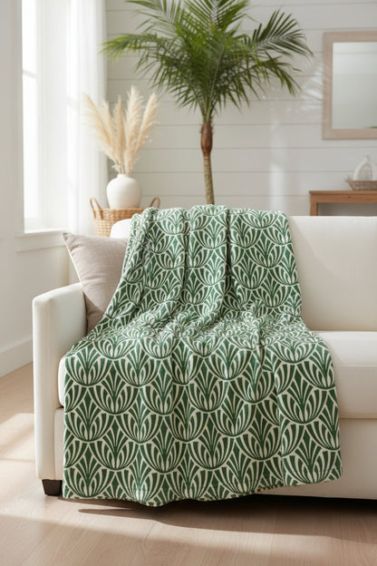 Vintage Seaside Blanket – Luxe Throw