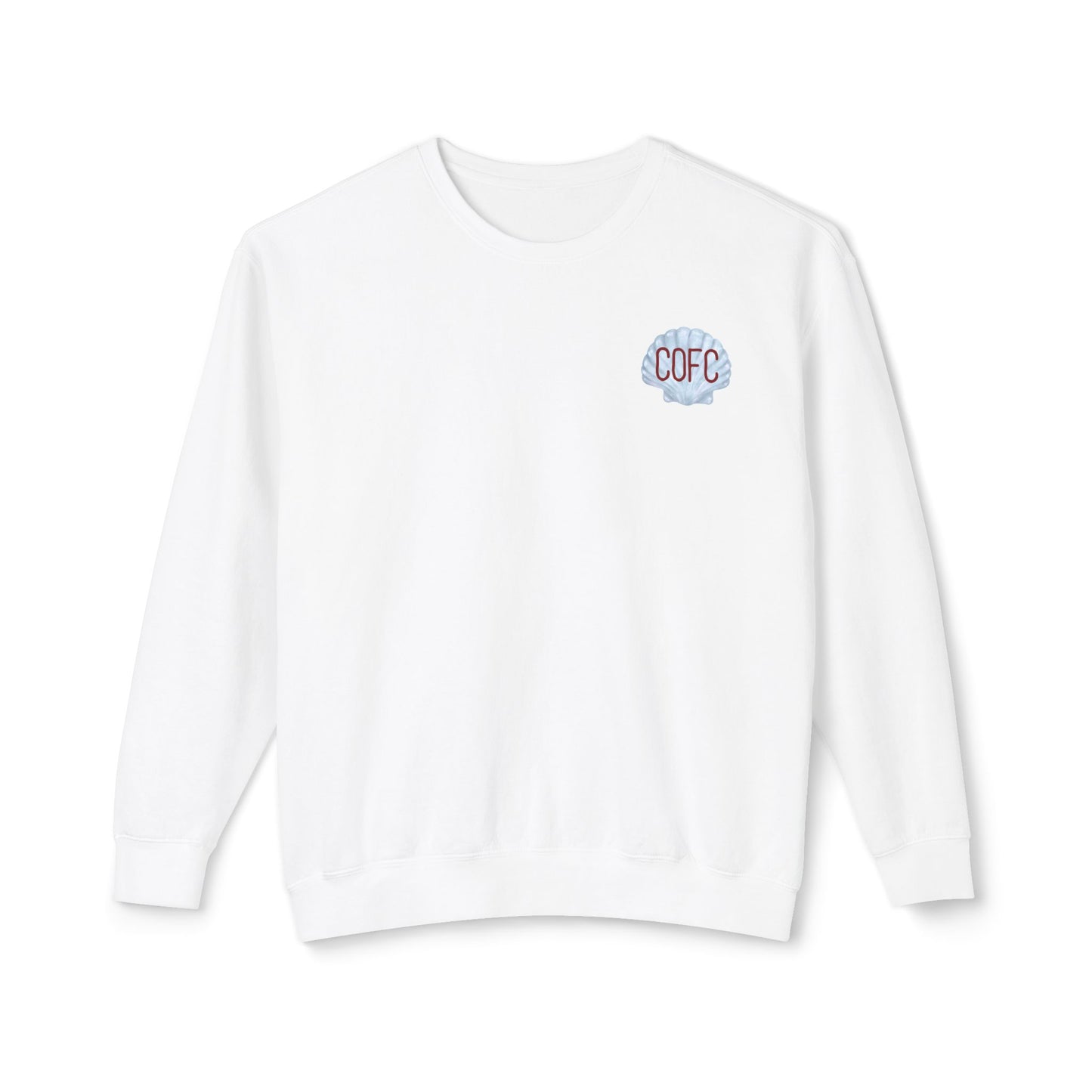 College of CHS Seashell Sweatshirt – Coastal Coquette Edition