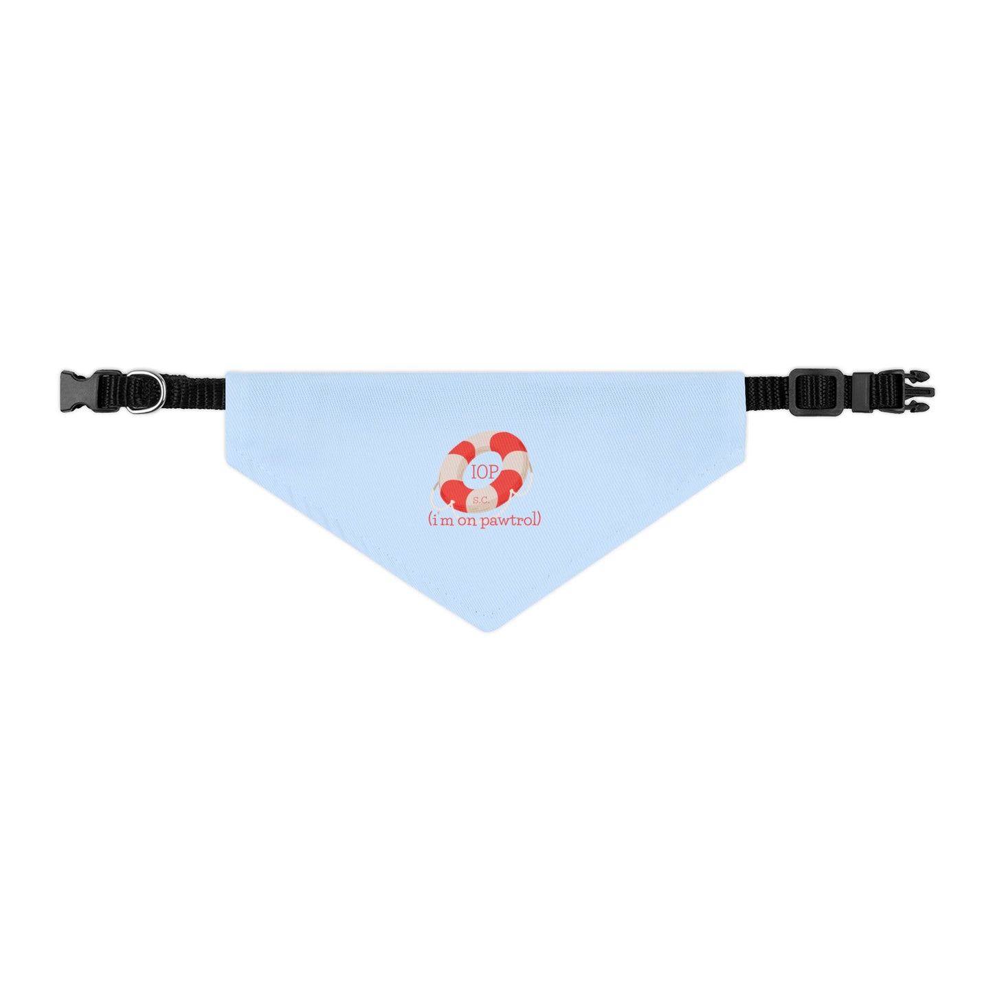 IOP “I’m on Pawtrol” Bandana – Everblue Coastal Pup Collection