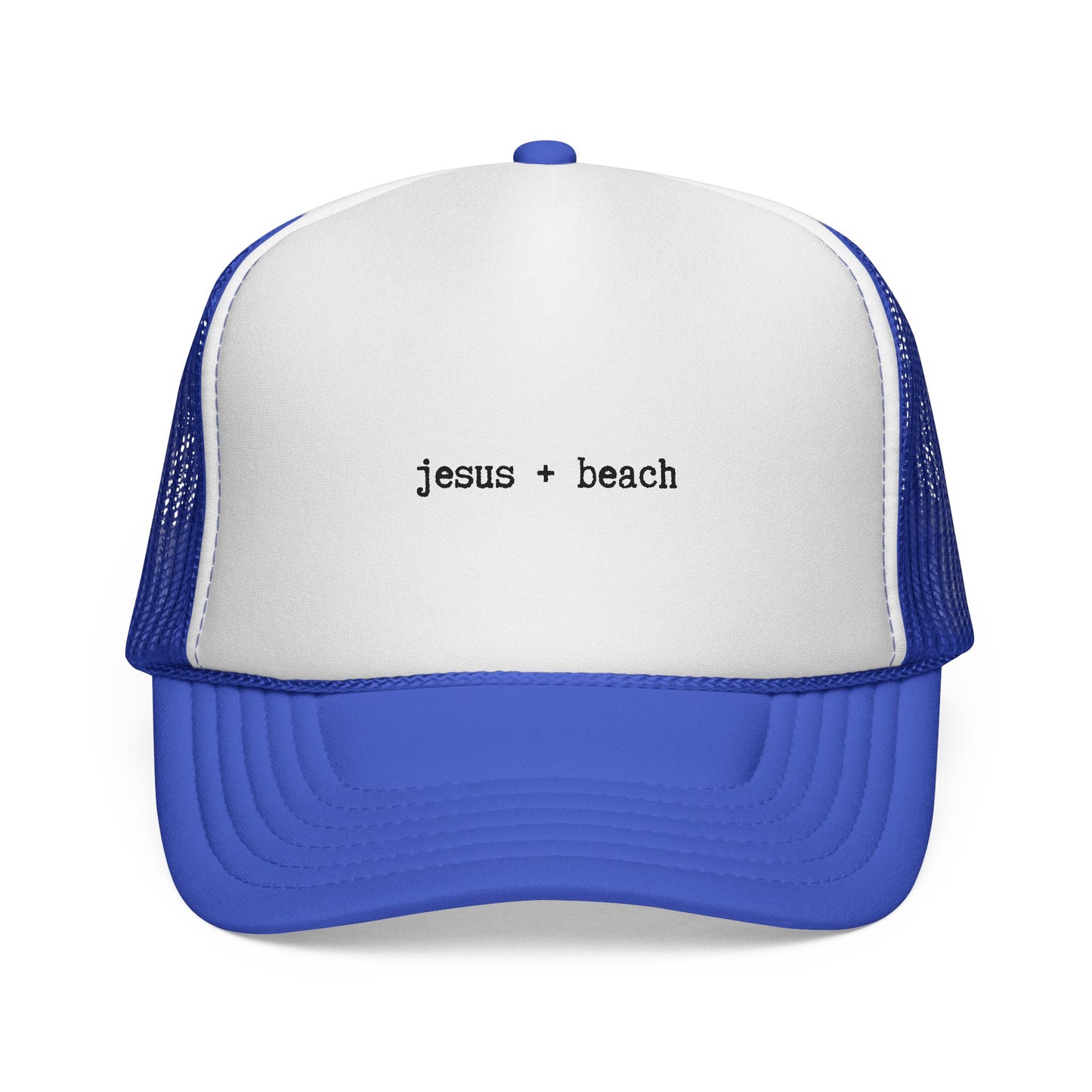 Jesus Saves Trucker Cap | Faith-Based Headwear