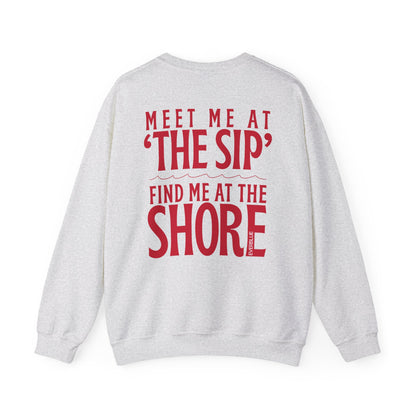 Meet Me at the Sip Crewneck – University of Mississippi Gameday