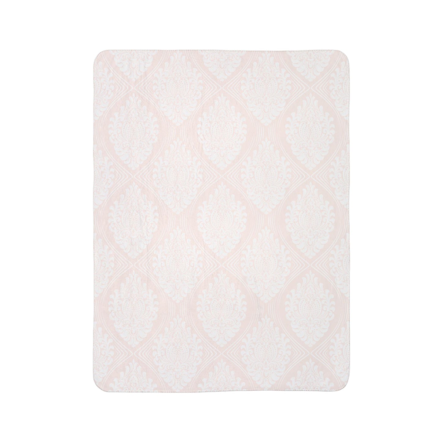 Rose Damask Blanket – Luxe Throw