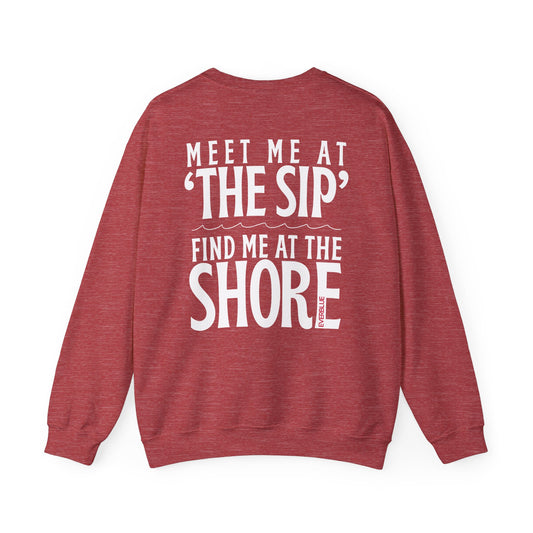 Meet Me at the Sip Crewneck – University of Mississippi Gameday