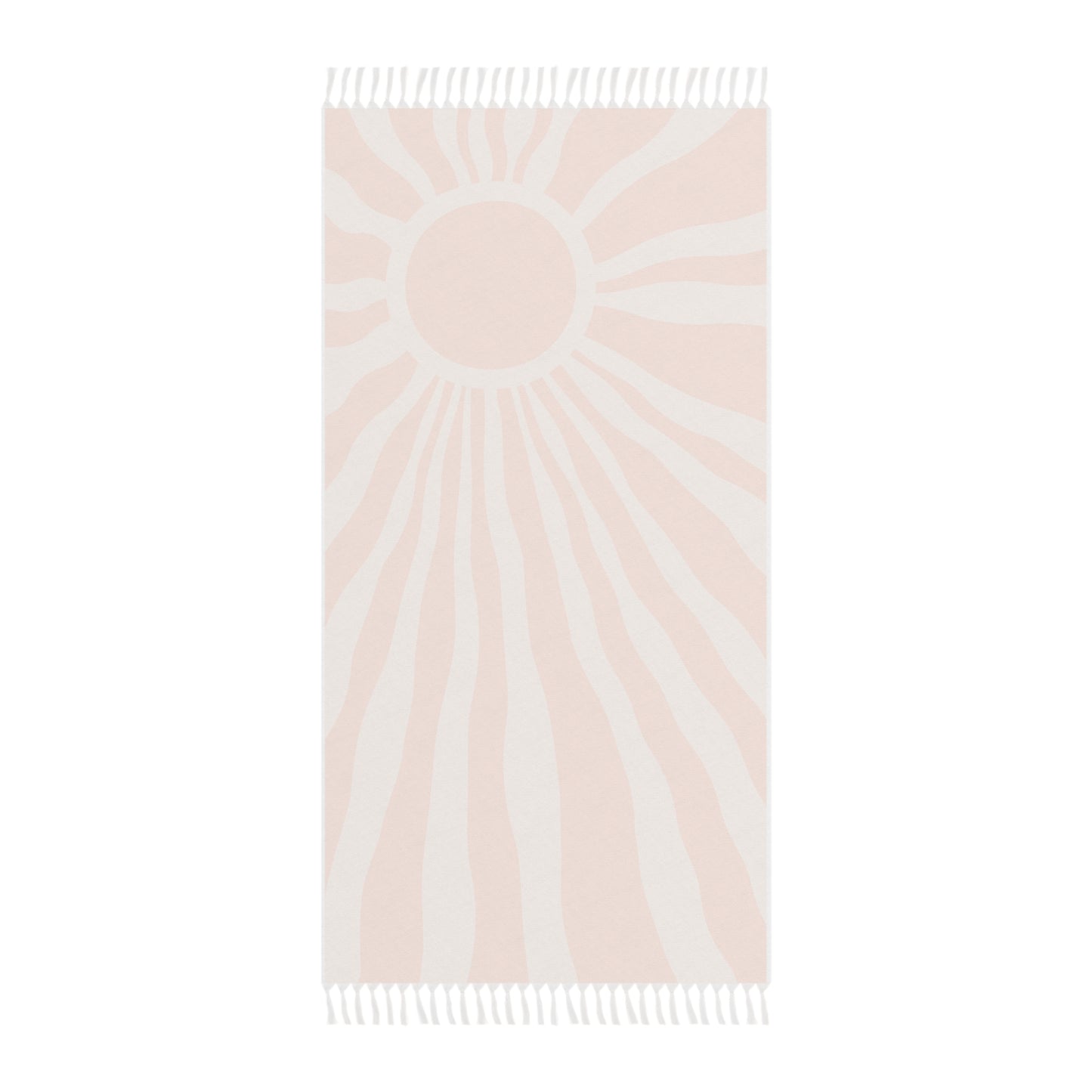 Boho Beach Boulder Cloth - Vintage Rays Design