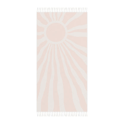 Boho Beach Boulder Cloth - Vintage Rays Design
