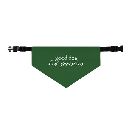 Good Dog, Bad Decisions Bandana – Everblue Edition