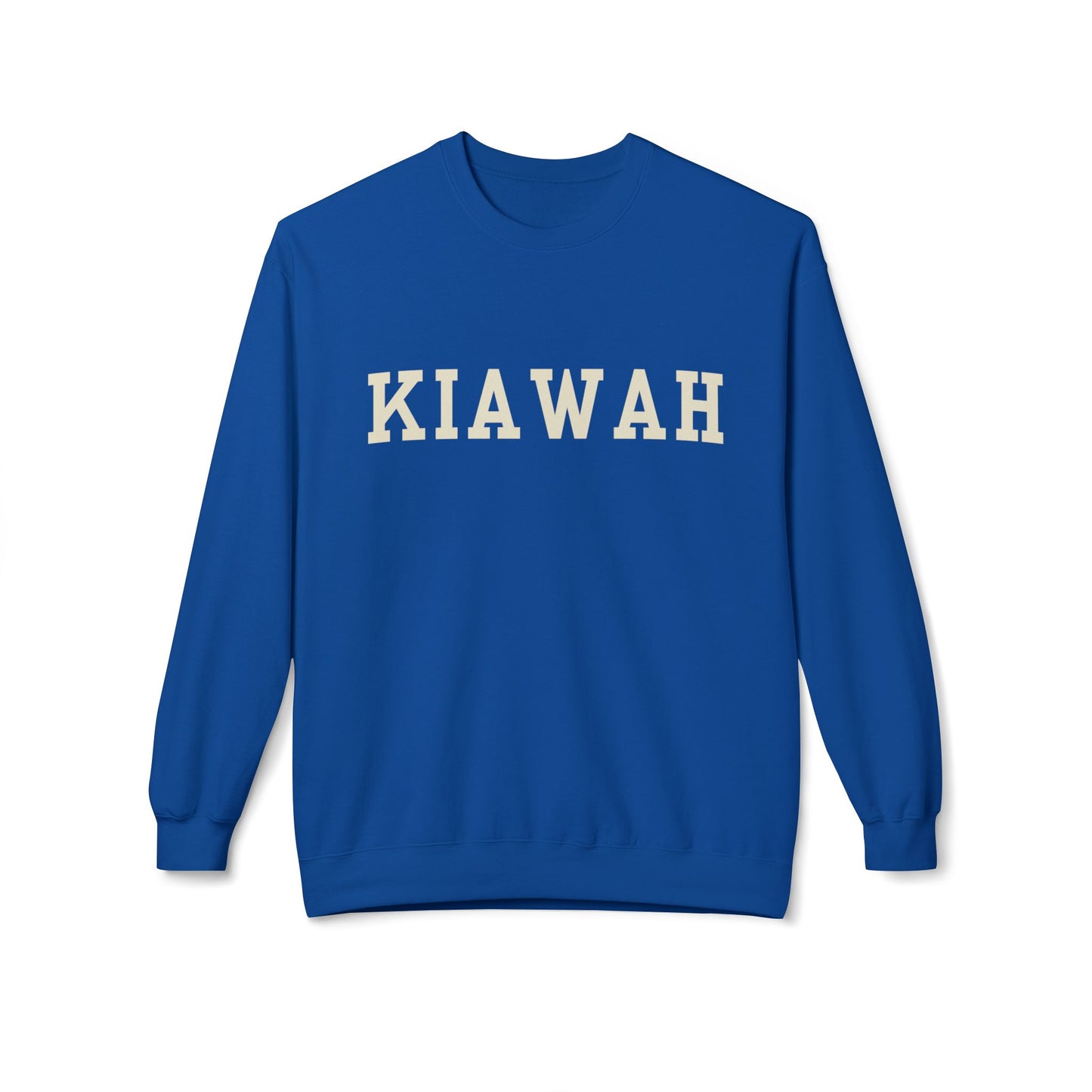 Coastal Collegiate Comfort: The Softstyle Kiawah Crewneck