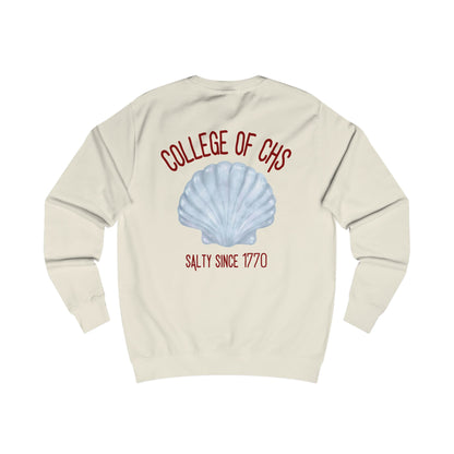 College of CHS Seashell Sweatshirt – Coastal Coquette Edition