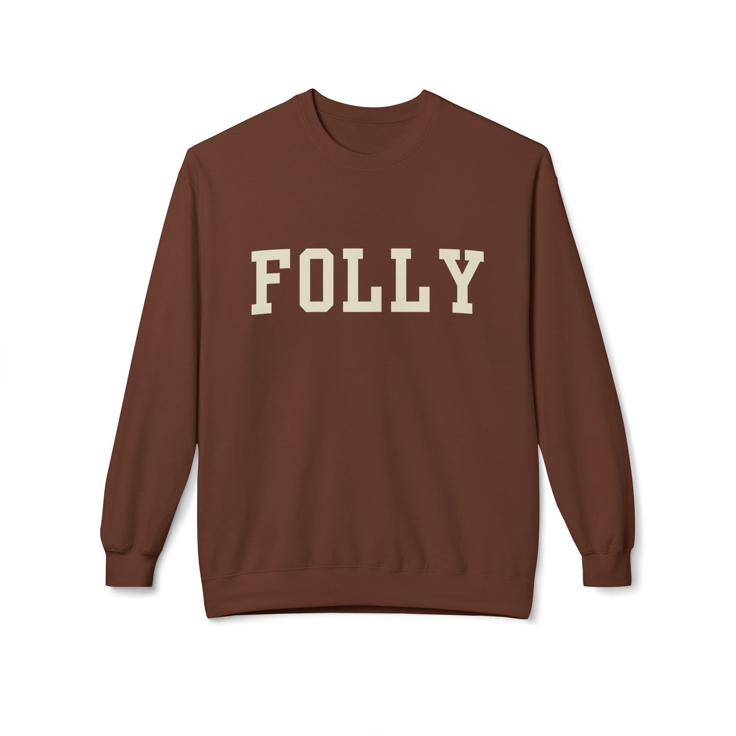 Coastal Collegiate Comfort: The Softstyle Folly Crewneck