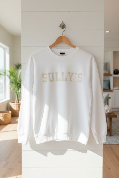Coastal Collegiate Comfort: The Softstyle Sully's Crewneck