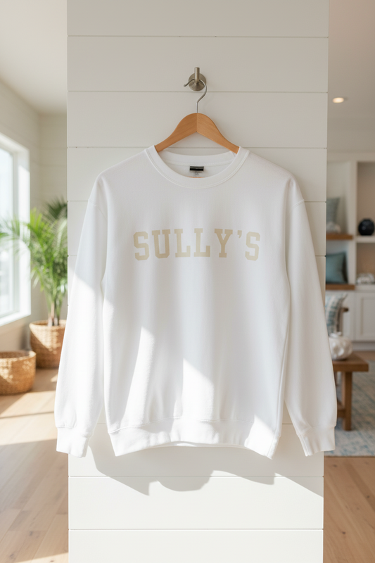 Coastal Collegiate Comfort: The Softstyle Sully's Crewneck