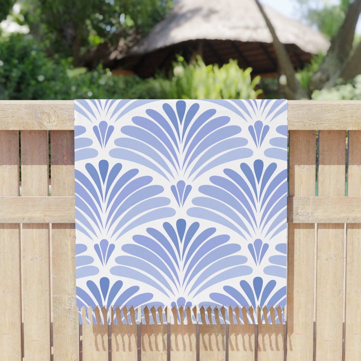 Boho Beach Boulder Cloth - Sea Lily Design