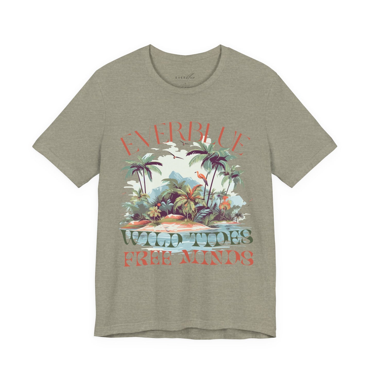 Wild Tides, Free Minds Coastal Tee