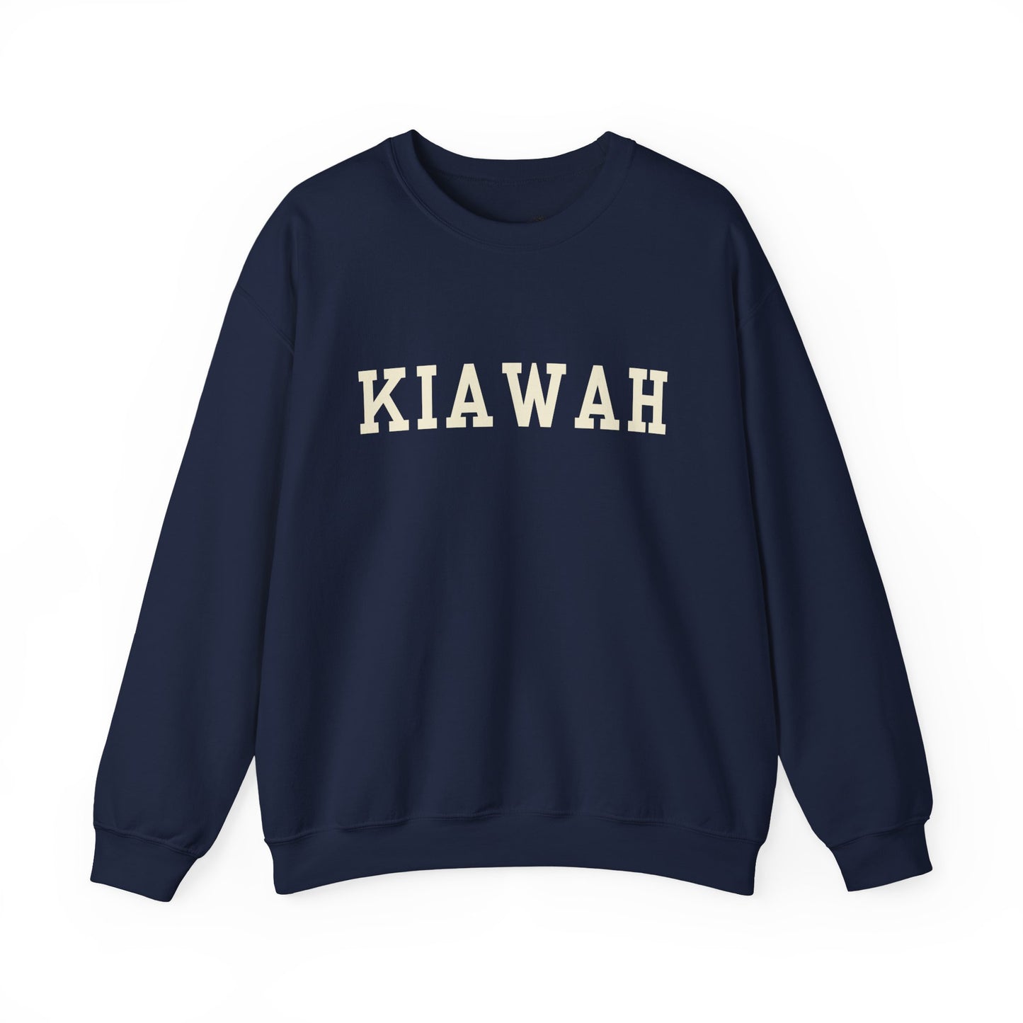 Coastal Collegiate Comfort: The Softstyle Kiawah Crewneck