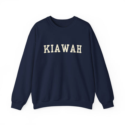 Coastal Collegiate Comfort: The Softstyle Kiawah Crewneck