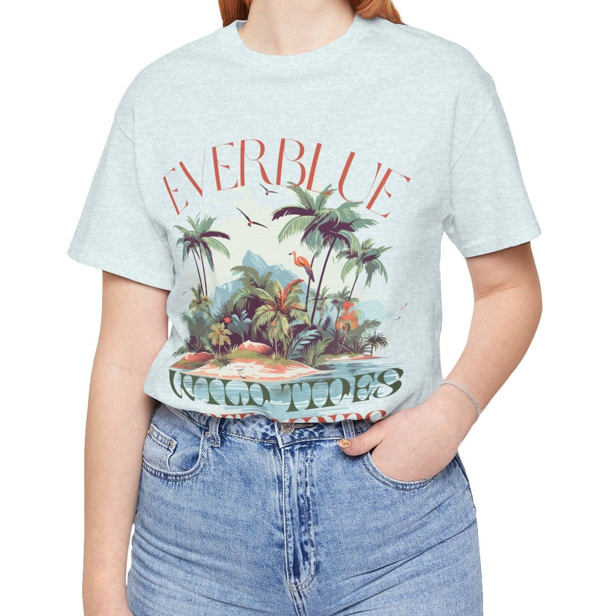 Wild Tides, Free Minds Coastal Tee