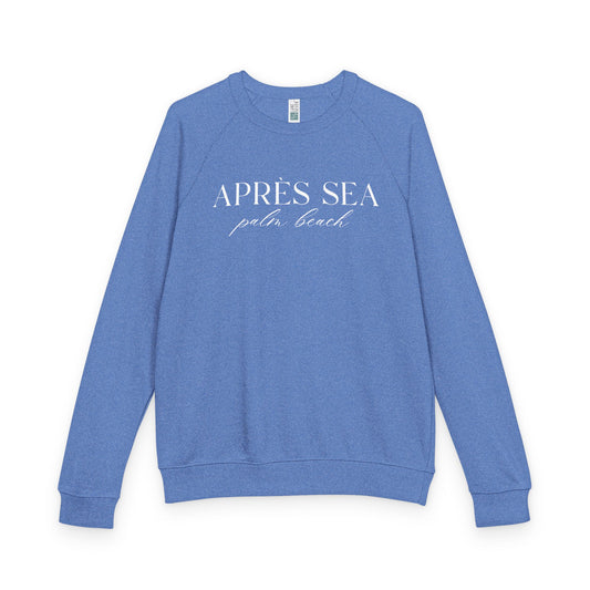 Après Sea Palm Beach Terry Cloth Sweatshirt – Coastal Luxury Loungewear