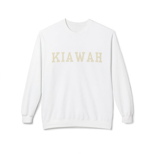 Coastal Collegiate Comfort: The Softstyle Kiawah Crewneck