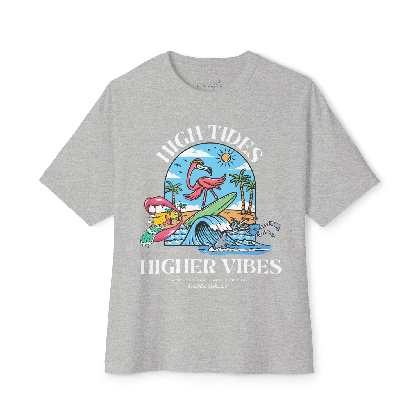 High Tide, Higher Vibes Coastal Tee