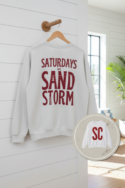 Saturdays and Sandstorm Tee – University of South Carolina Gameday Edition