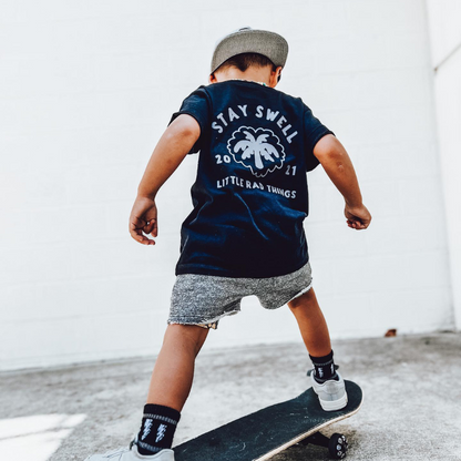 STAY SWELL TEE - BLACK