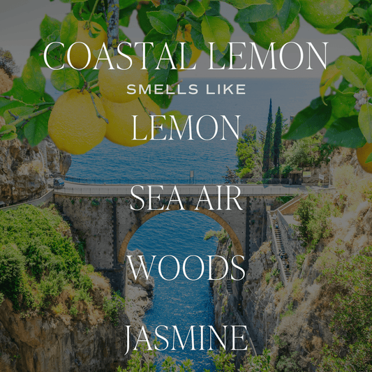 Coastal Lemon Clear Reed Diffuser