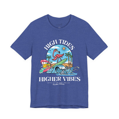 High Tide, Higher Vibes Coastal Tee