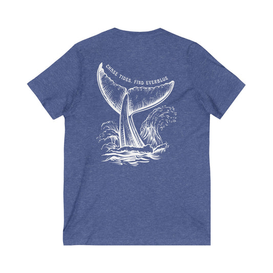Chase Tides, Find Everblue V-Neck Tee