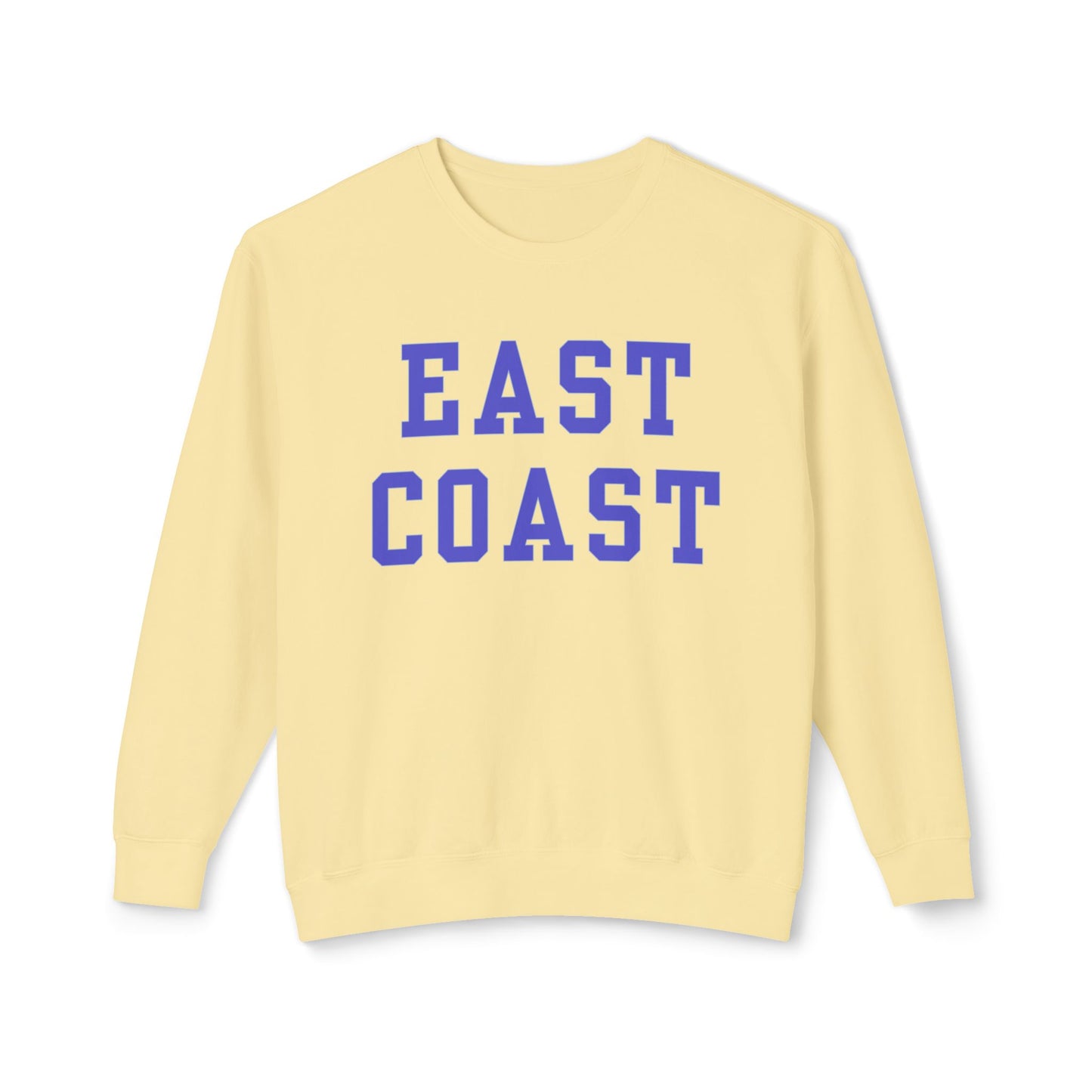 East Coast Crewneck – Coastal Collegiate Comfort