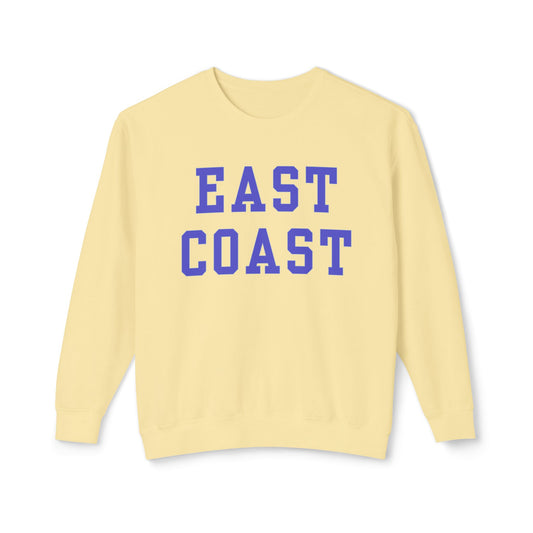 East Coast Crewneck – Coastal Collegiate Comfort