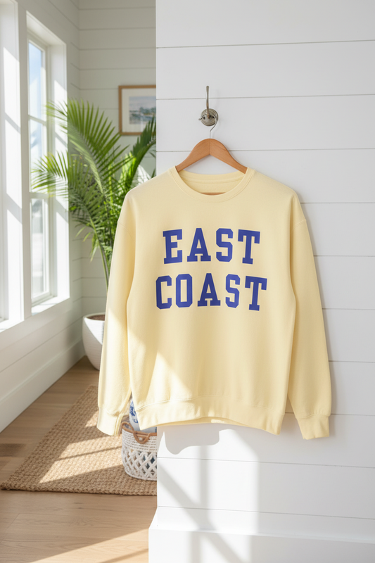 East Coast Crewneck – Coastal Comfort