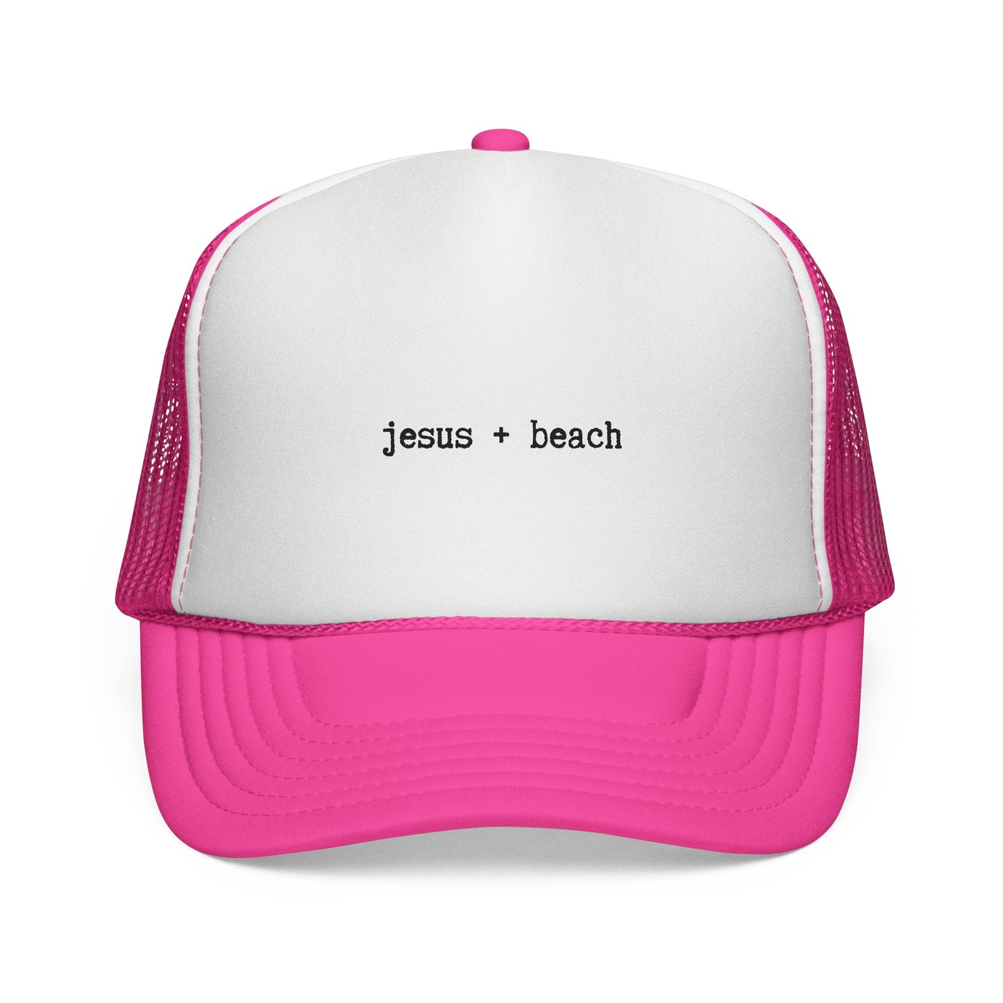 Jesus Saves Trucker Cap | Faith-Based Headwear
