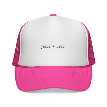 Jesus Saves Trucker Cap | Faith-Based Headwear