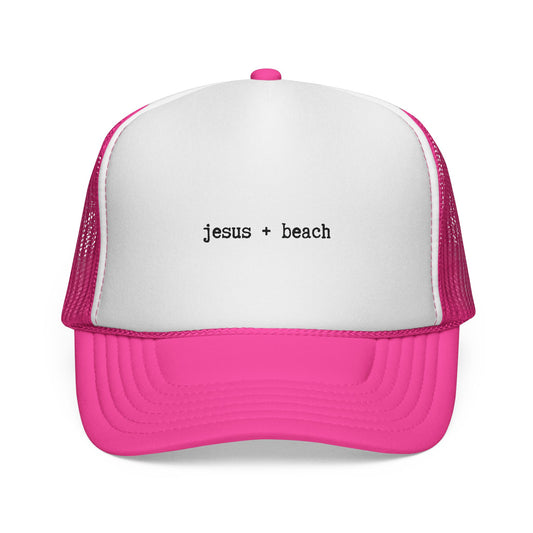 Jesus Saves Trucker Cap | Faith-Based Headwear
