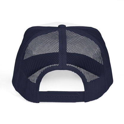 Red, White, and Brunette Foam 4th of July Trucker Hat