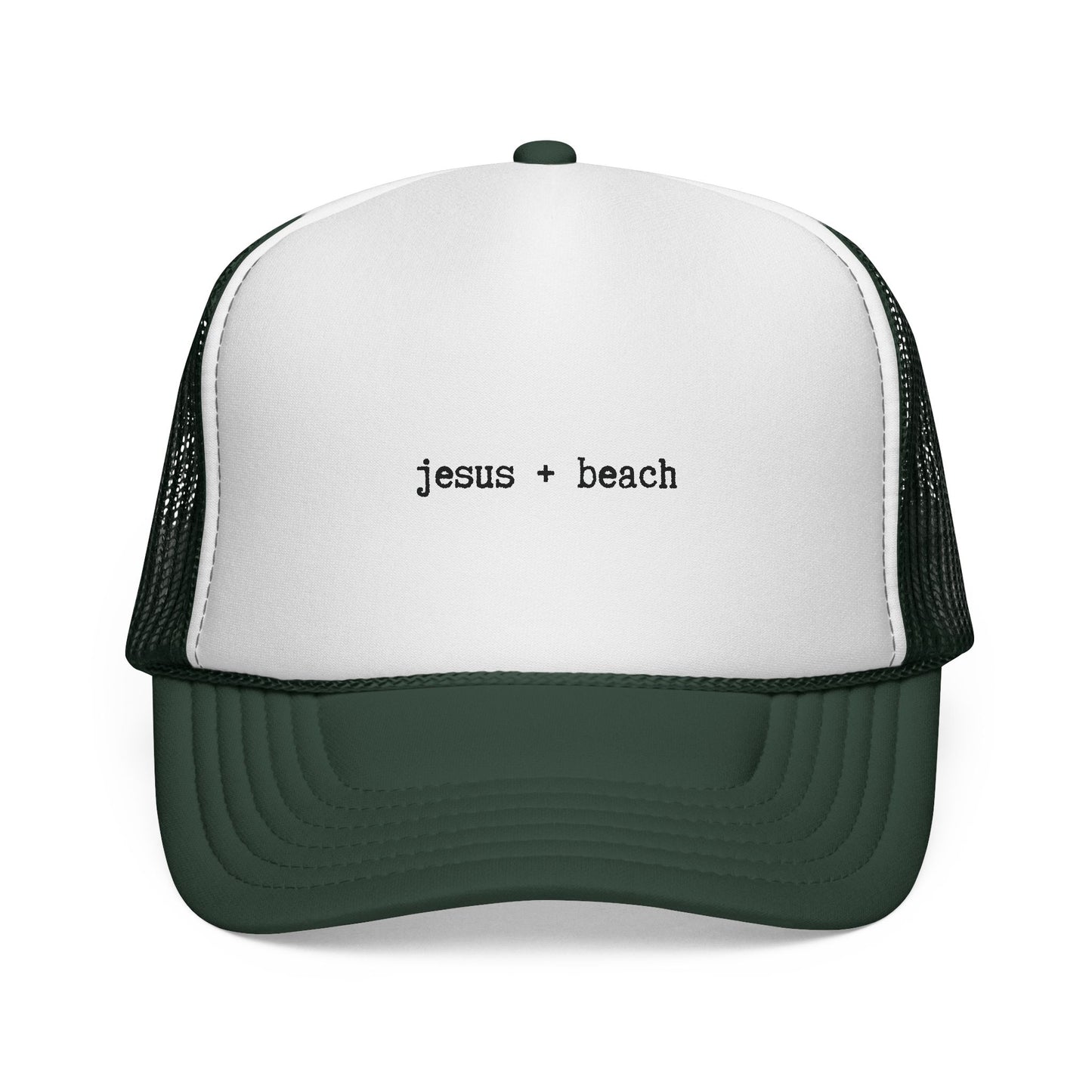 Jesus Saves Trucker Cap | Faith-Based Headwear