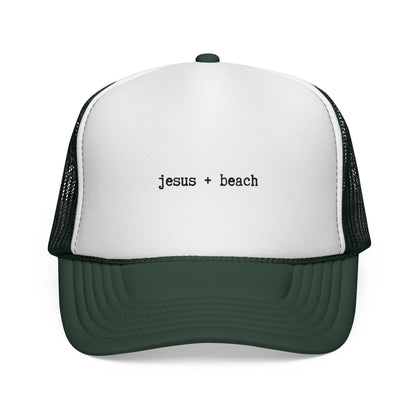 Jesus Saves Trucker Cap | Faith-Based Headwear