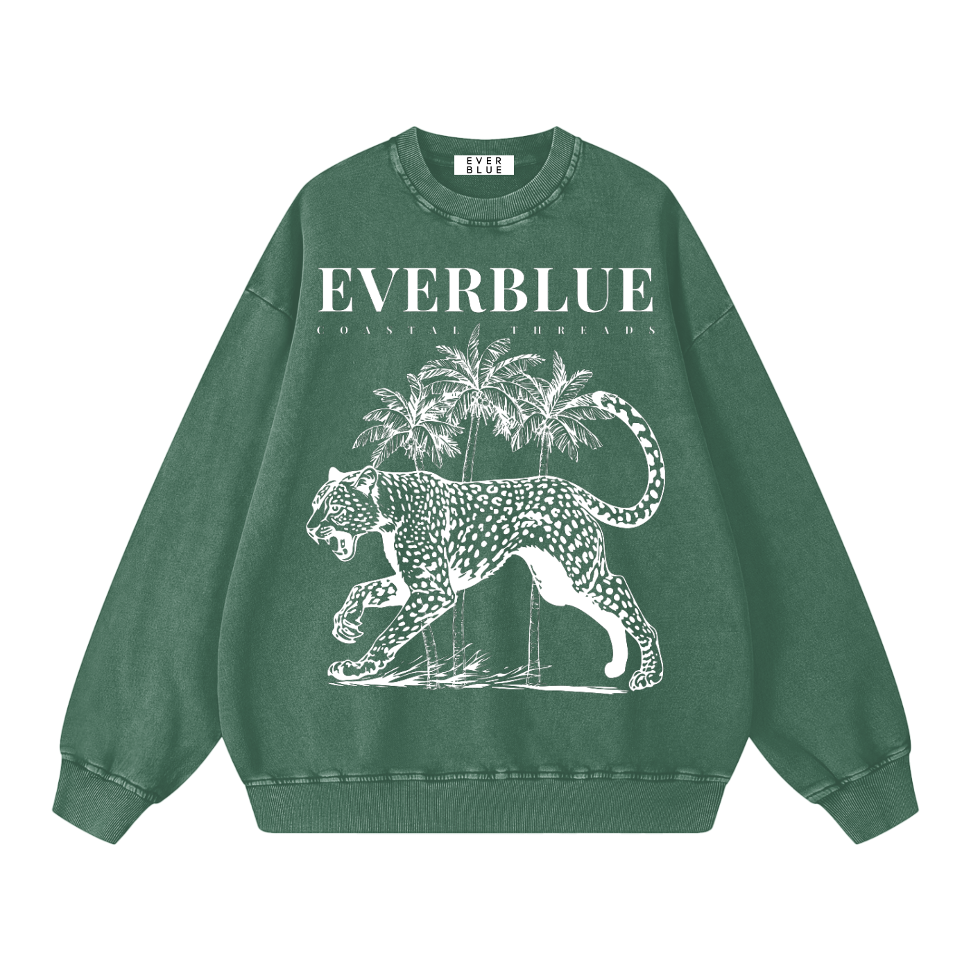 Vintage Leopard Graphic Crewneck