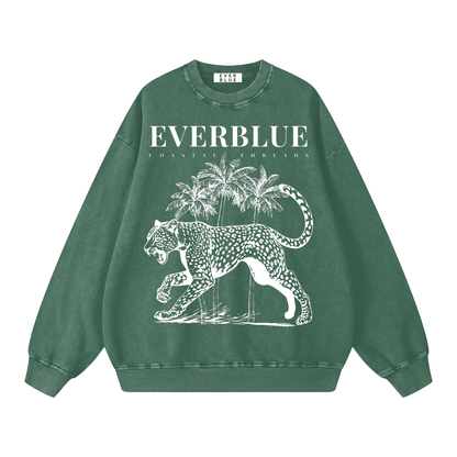 Vintage Leopard Graphic Crewneck