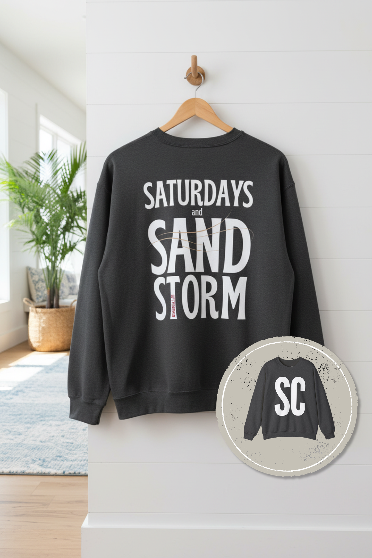 Saturdays and Sandstorm Tee – University of South Carolina Gameday Edition