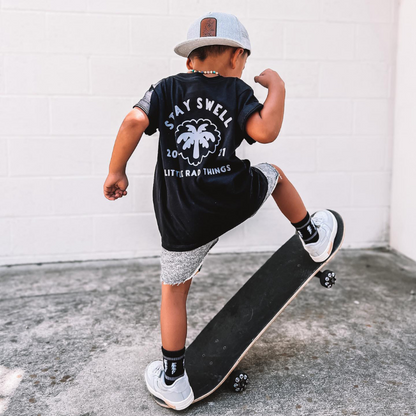 STAY SWELL TEE - BLACK