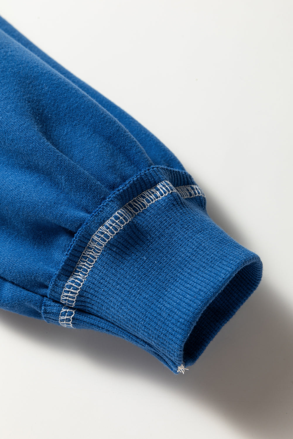 White Quilted Fleece Color Block Patchwork Oversize Hoodie