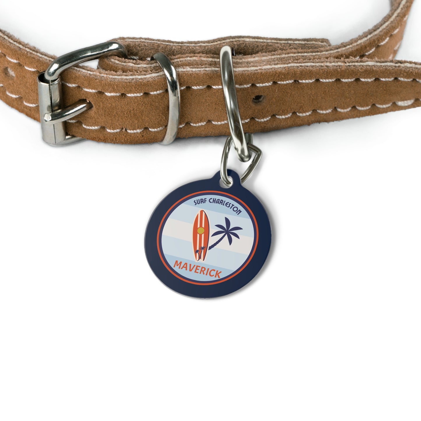 Goodest Surfer Surf Charleston – Personalized Pet ID