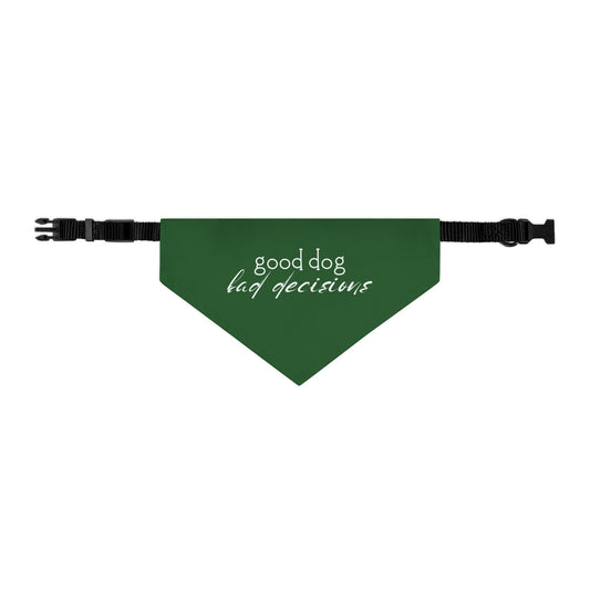 Good Dog, Bad Decisions Bandana – Everblue Edition