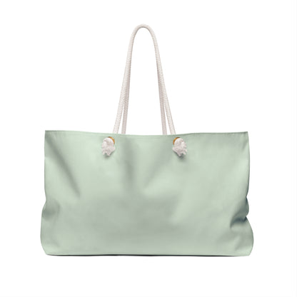 "Personality Hire" Soft Green Tote – Everblue Office Club Weekender Tote