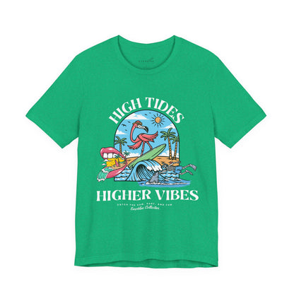 High Tide, Higher Vibes Coastal Tee