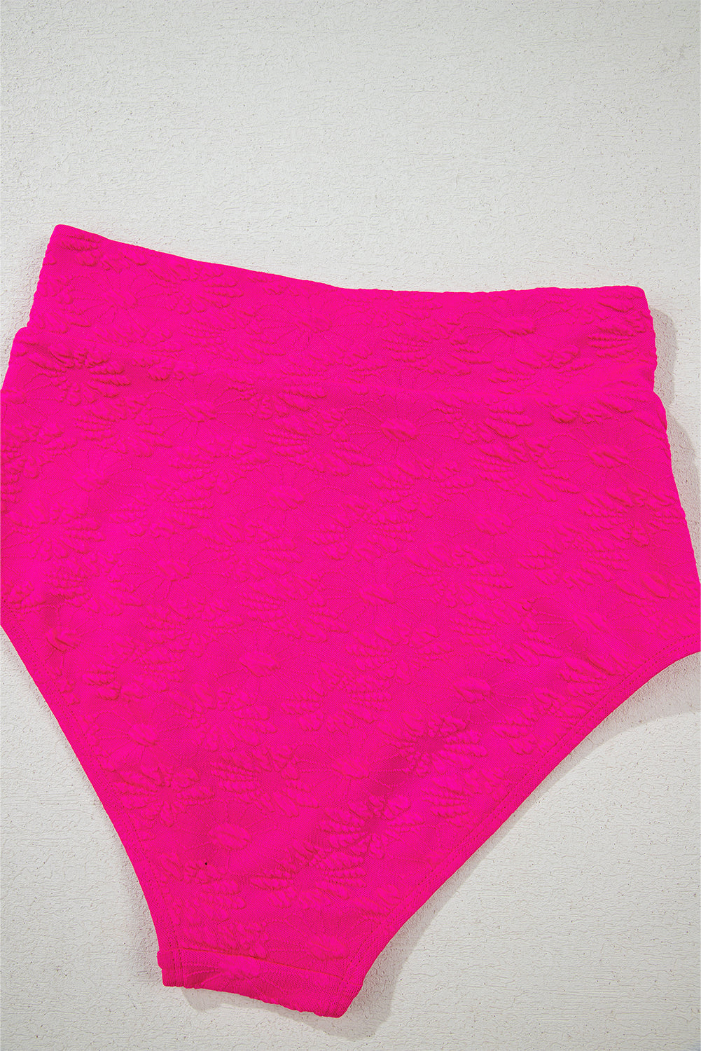 High Waist Bikini Set – Gold Shell Detail Swimwear