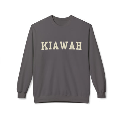 Coastal Collegiate Comfort: The Softstyle Kiawah Crewneck